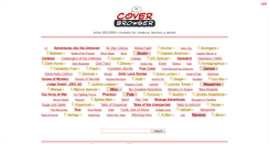 Desktop Screenshot of coverbrowser.com